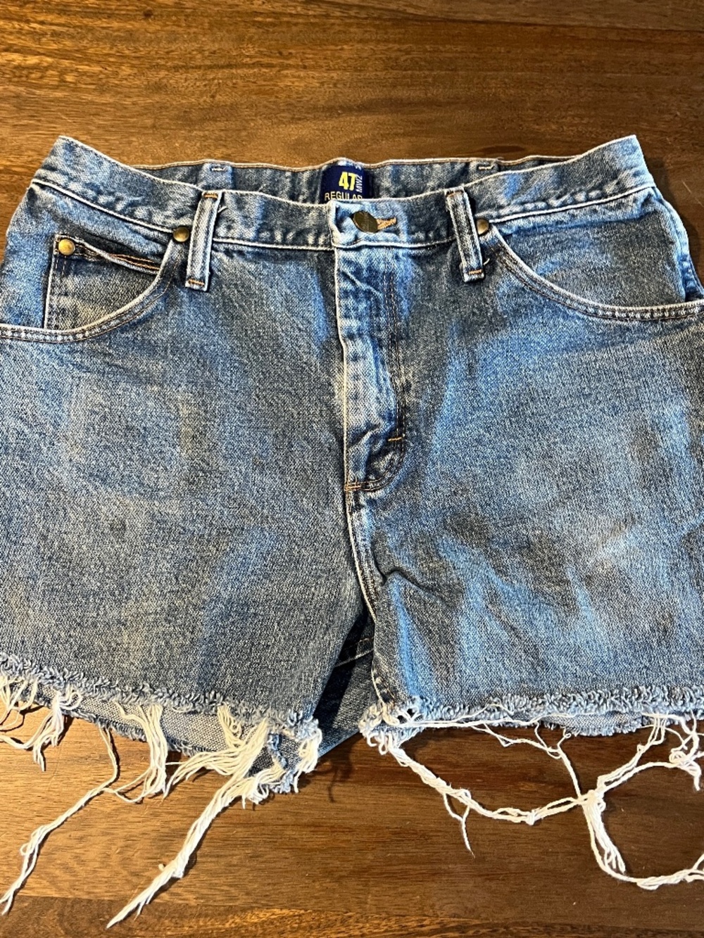 Vintage 1990s Wrangler Cutoff Jean Shorts Size 31